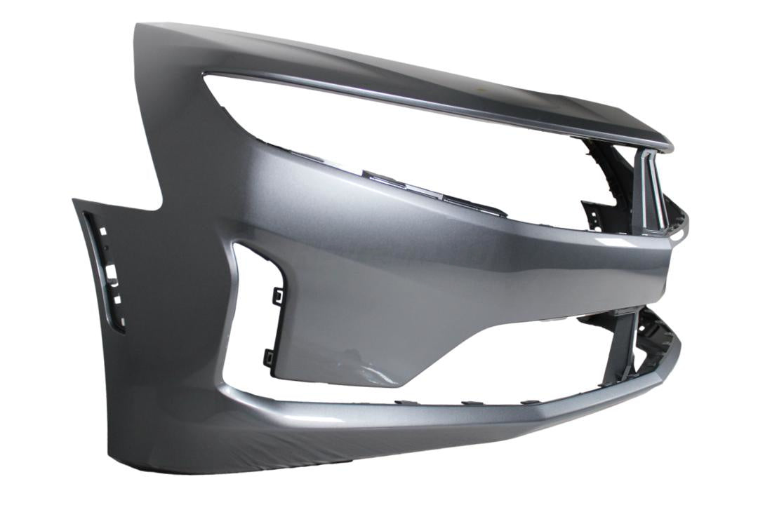 2019-2024 Chevrolet Camaro Front Bumper Painted (WITH: Performance Package) Satin Steel Gray Metallic 3 (WA464C) 84543060