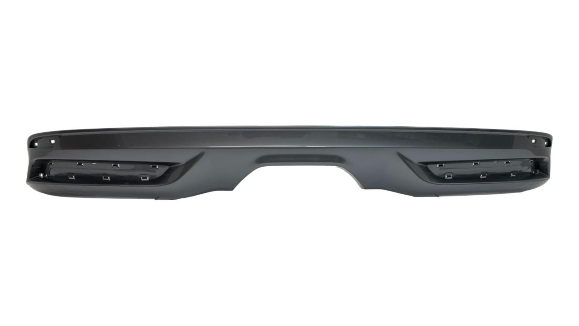 22765 - 2013-2014 Ford Focus Rear Bumper Lower Valance Painted Sterling Gray Metallic (UJ) For ST Hatchback Models | WITHOUT: RS CM5Z17810AB