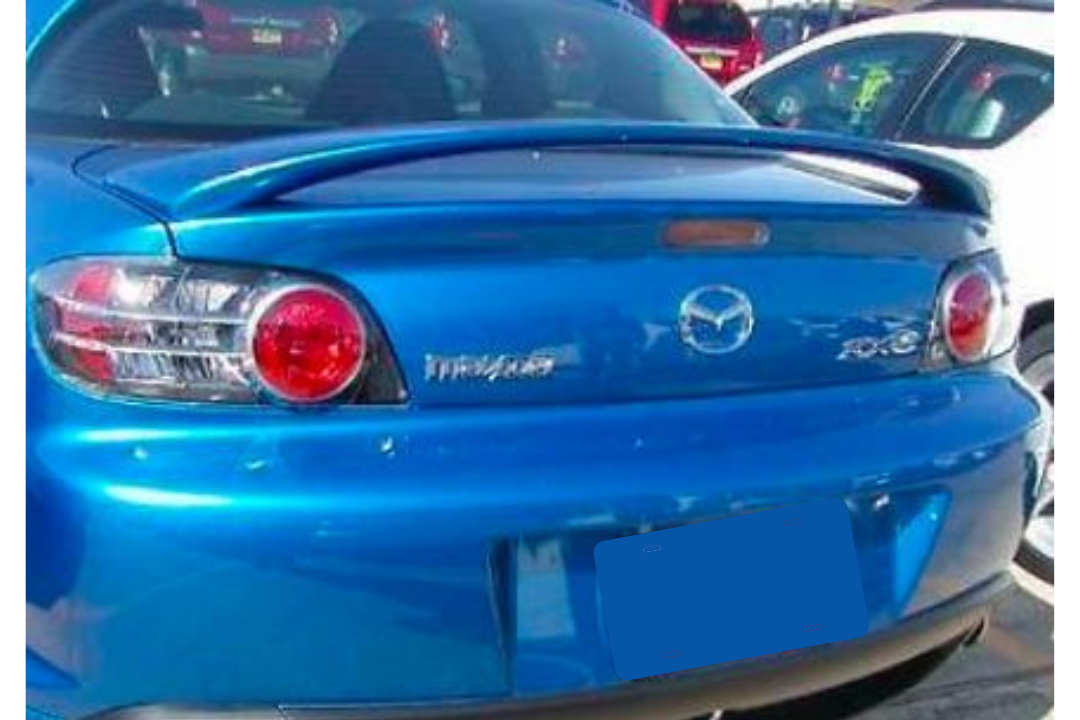 2011 Mazda RX8 : Spoiler Painted