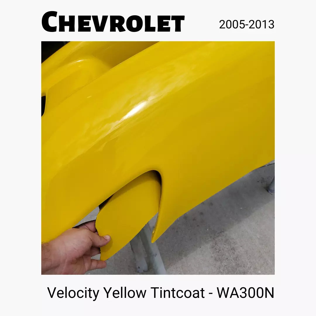 Chevrolet Paint Code WA300N (Velocity Yellow Tintcoat) - ReveMoto Custom Paint Match