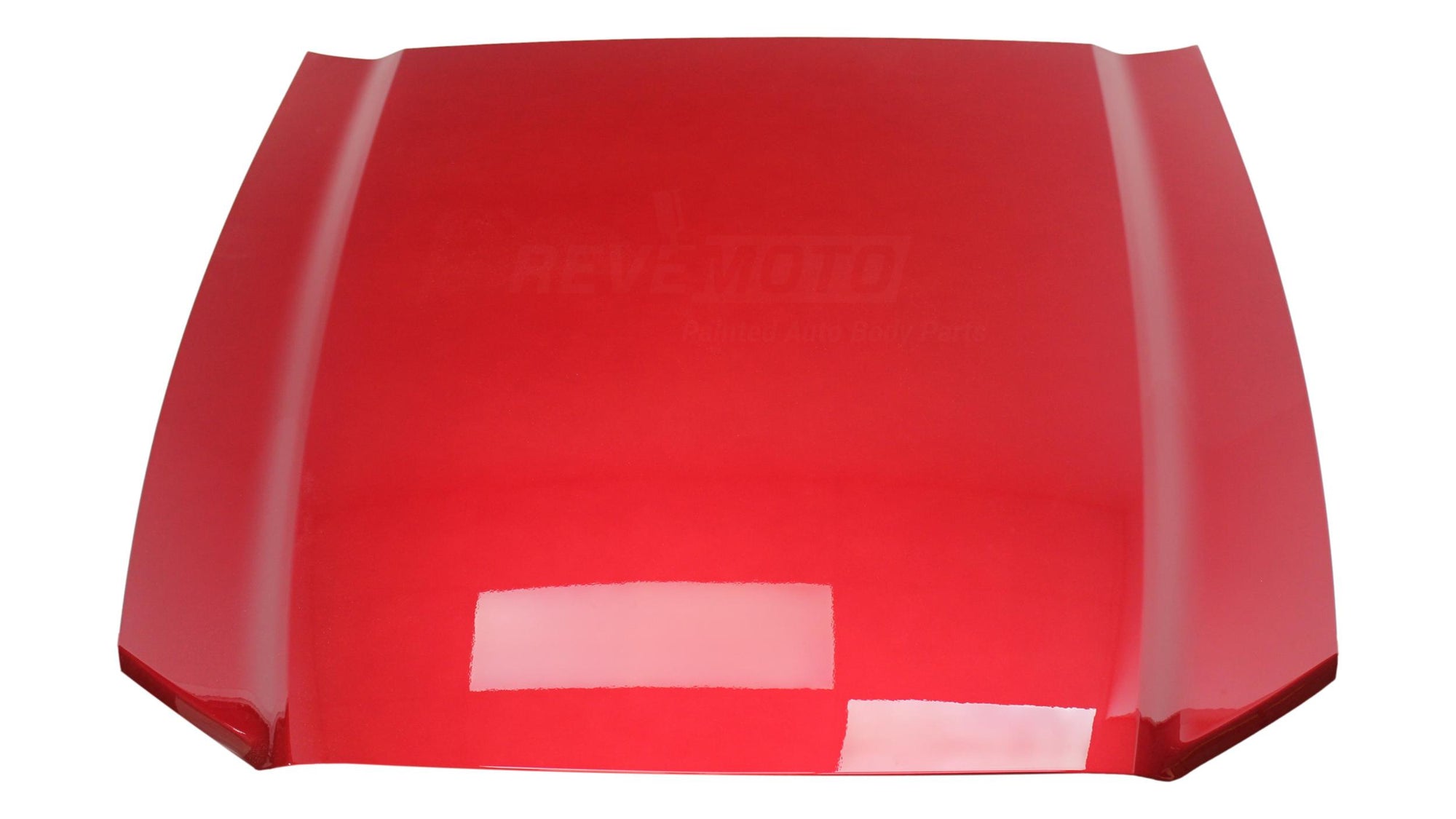 2013-2014 Ford Mustang Hood Painted (Base Models | WITHOUT: Turbo) Red Candy 2 Metallic (RZ) DR3Z16612B FO1230303