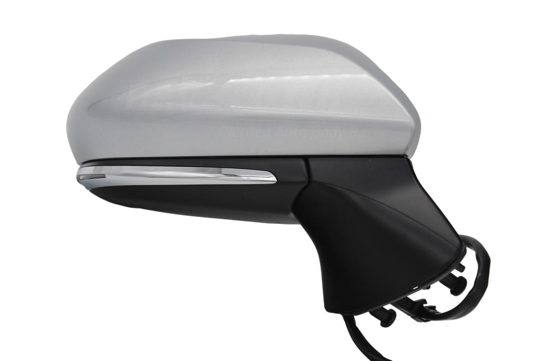 2018-2024 Toyota Camry Side View Mirror Painted (US/Japan Built | WITH: Heat) Celestial Silver Metallic (1J9) Passenger Side 8791006840_TO1321368 