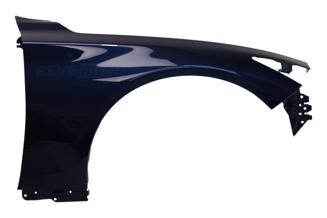 23397 - Painted Fender for 2014-2020 Infiniti Q50 Blue Pearl (RAY) F31004GAMA F31004HKMA (Right, Passenger-Side) ReveMoto Painted Auto Parts Replacement