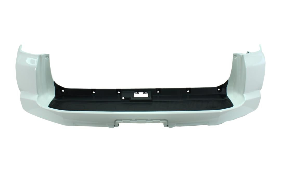 2014-2023 Toyota 4Runner Rear Bumper Painted (SR5/Venture | WITHOUT: Molding Strip) Super White (040) 5215935922_ TO1100312