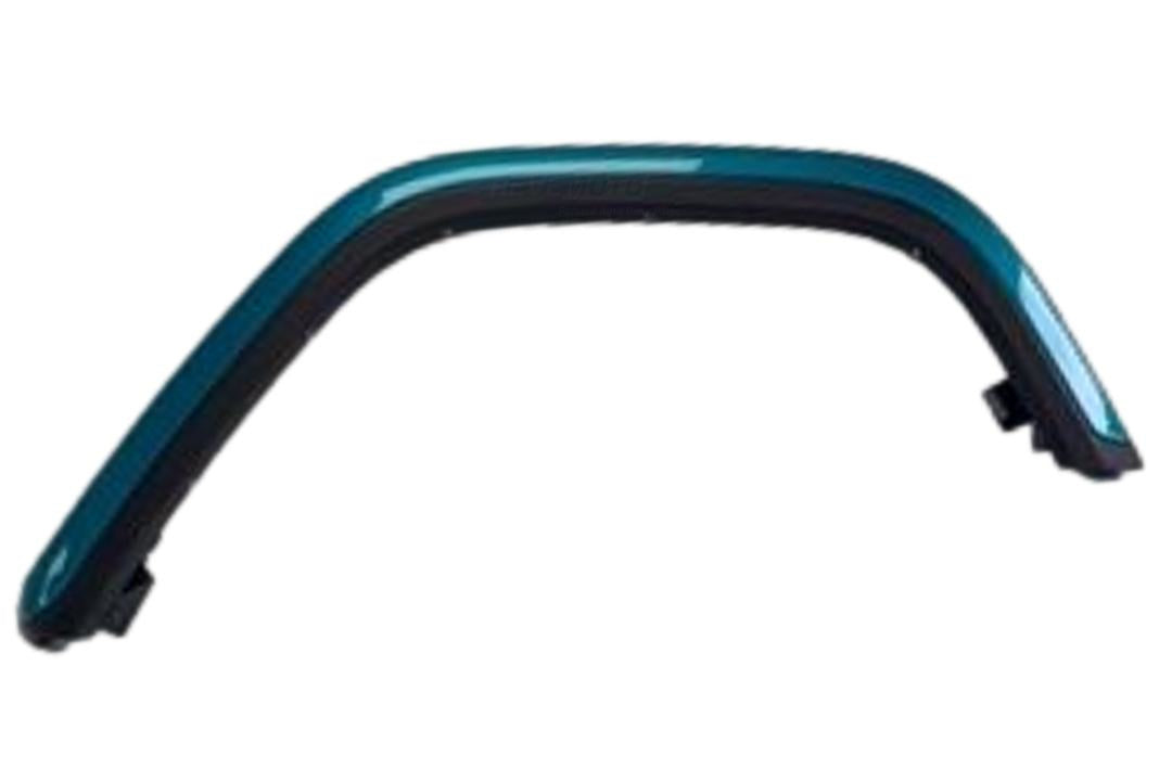 23420 Painted Rear Fender Flare for 2018-2024 Jeep Wrangler (OFF Road Tires | Rubicon Model) Left Driver-Side Bikini Metallic (PPT) 6CE87TZZAF