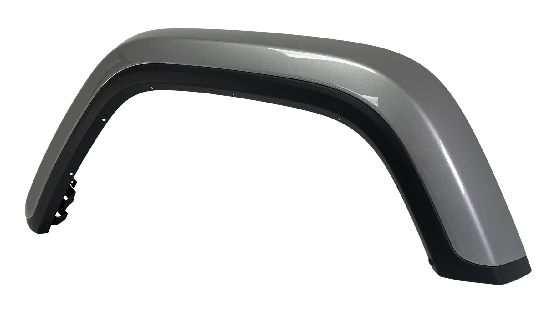 2018-2025 Jeep Wrangler Rear Fender Flare Painted (Rubicon, Sport, Sport S Model) Billet Silver Metallic (PSC)
