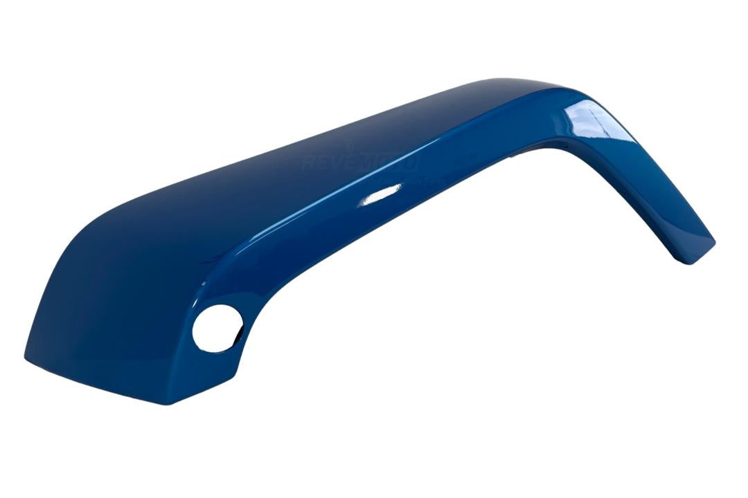 Painted Front Fender Flare for 2007-2017 Jeep Wrangler (Aftermarket | Driver-Side) Hydro Blue Metallic (PBJ) 5KC87TZZAJ CH1268108 