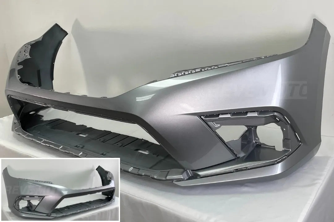 23647 Painted Front Bumper Cover for 2022-2024 Honda Civic Lunar Silver Metallic (NH830M) 04711T20A00ZZ HO1000327