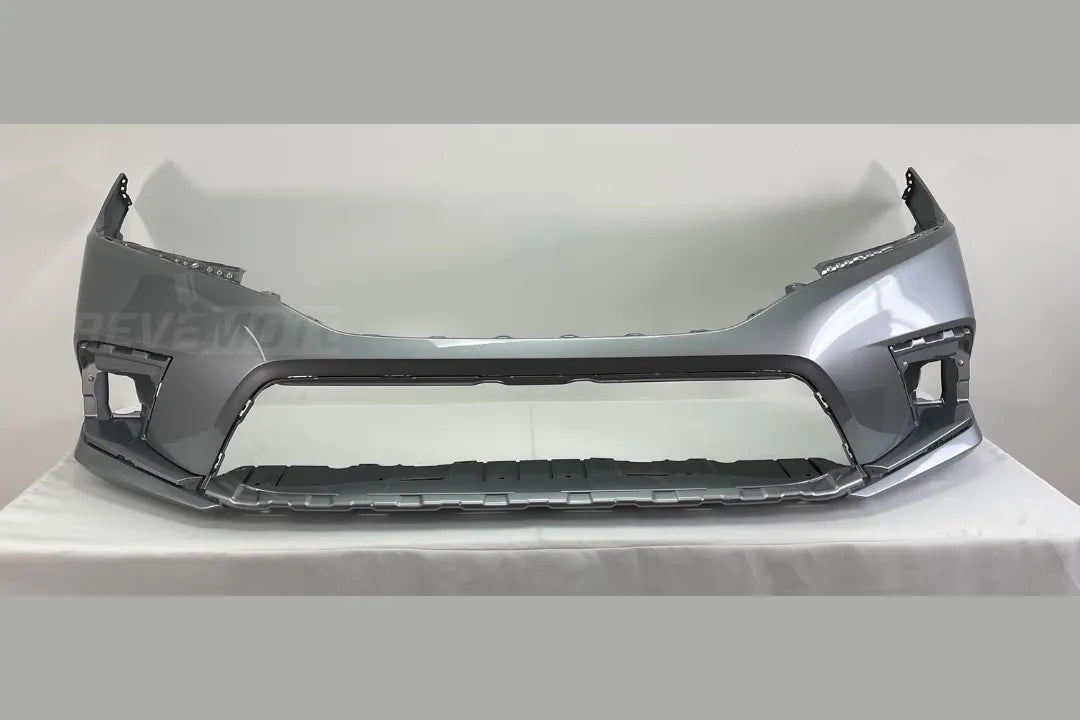 23647 Painted Front Bumper Cover for 2022-2024 Honda Civic Lunar Silver Metallic (NH830M) 04711T20A00ZZ HO1000327