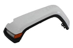 23654 Painted Front Fender Flare for 2020-2025 Jeep Gladiator (Off-Road Tires; WITH: LED Lamps | Driver-Side) Bright White (PW7) 6CE83TZZAH ReveMoto Painted Auto Body Parts Replacement