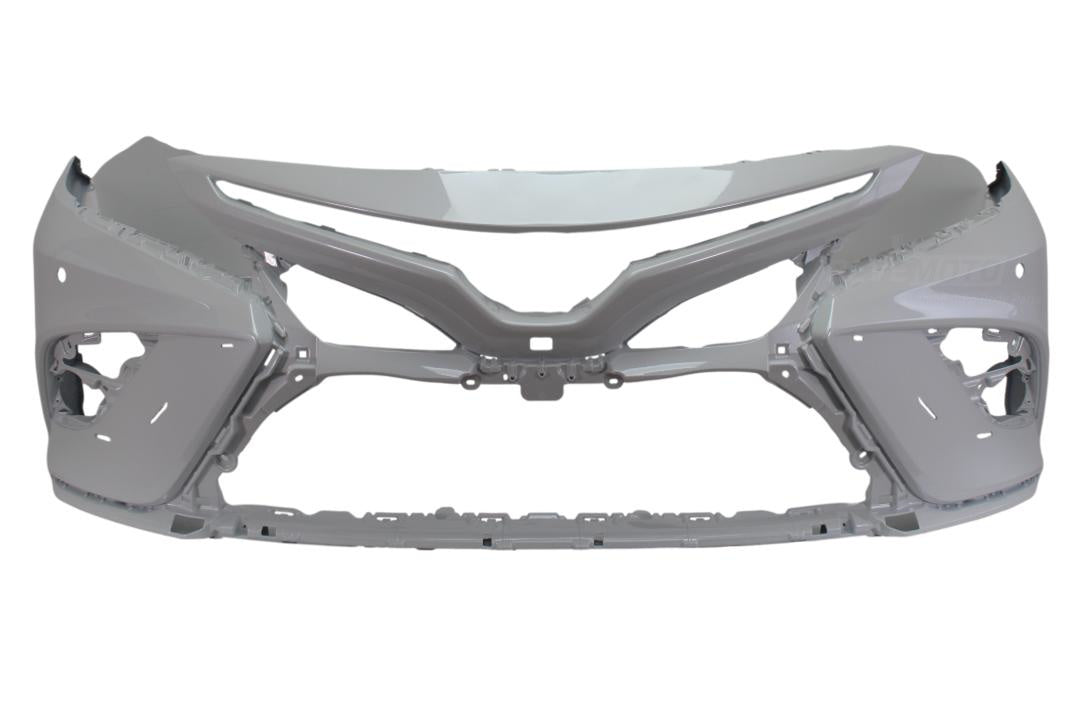2021-2023 Toyota Camry Front Bumper Painted (SE/XSE | WITH: Park Assist Sensor Holes) Platinum White Pearl (089) 521190X955 TO1000472