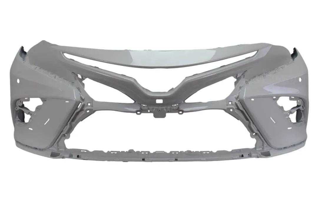 2021-2024 Toyota Camry Front Bumper Painted (SE/XSE | WITH: Park Assist Sensor Holes) Platinum White Pearl (089) 521190X955 TO1000472