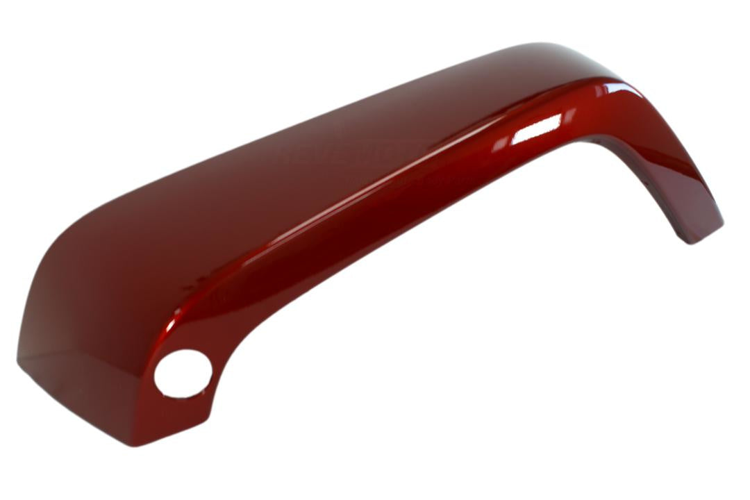 Painted Front Fender Flare for 2007-2017 Jeep Wrangler (Aftermarket | Driver-Side) Deep Cherry Red Crystal Pearl (PRP) 5KC87TZZAJ CH1268108
