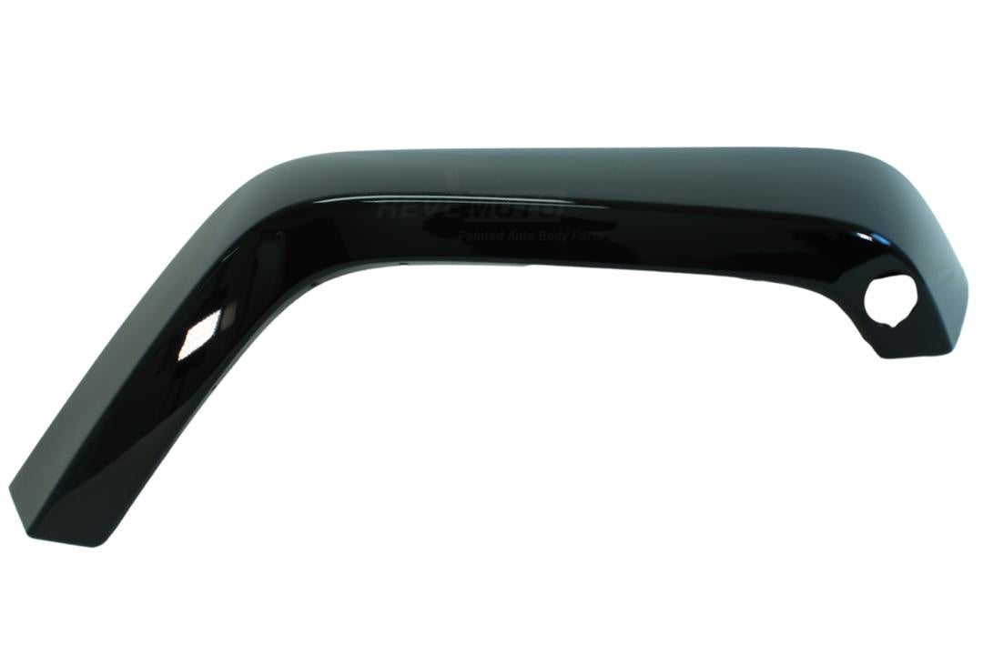 Painted Rear Fender Flare for 2007-2017 Jeep Wrangler (Aftermarket | Passenger-Side) Black (PX8) 5KC84TZZAG Replaced by 5KC84TZZAH 
