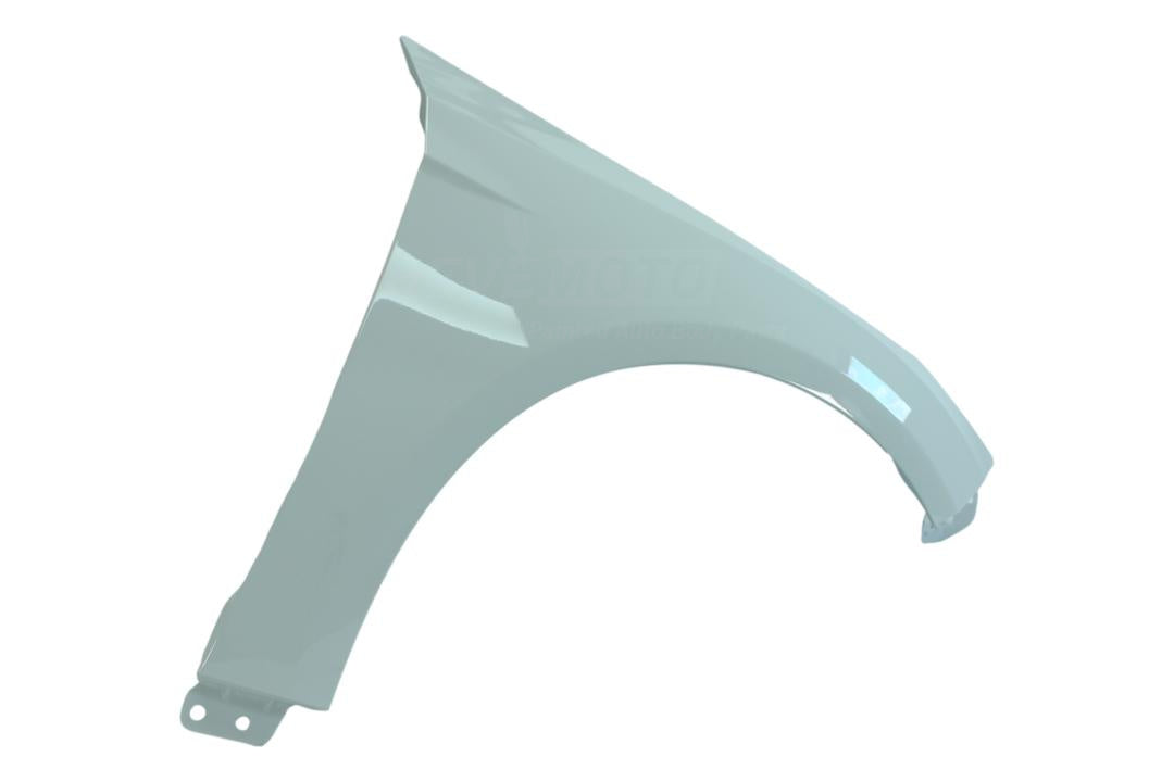 2012-2018 Ford Focus Fender Painted Oxford White (YZ/Z1) WITHOUT Side Lamp Holes _ Right, Passenger-Side BM5Z16005B FO1241287