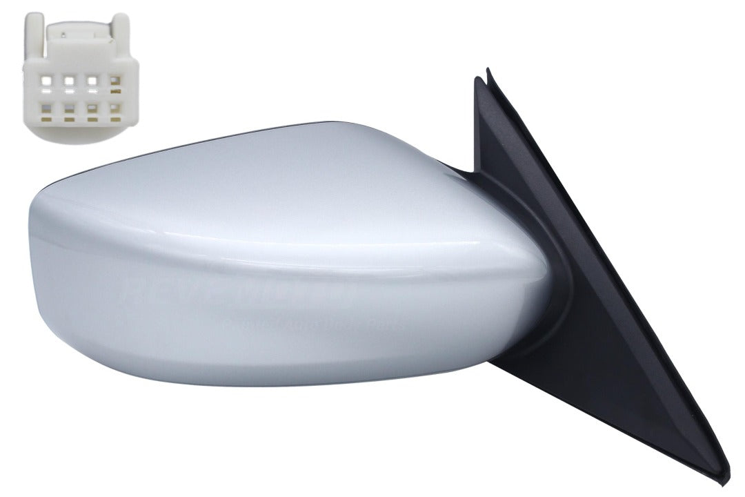 Painted Side View Mirror for 2013-2018 Nissan Altima Right Passenger-Side  Liquid Platinum Metallic (K23) 963013TH0A NI1321223