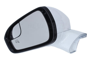 2015-2020 Ford Fusion Side View Mirror Painted Left Driver-Side Magnetic Metallic (J7) OxfordWhite YZ/Z1 FS7Z17683BB FO1320541 Front View