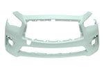 Painted Front Bumper Cover for 2018-2023 Infiniti Q50 (WITHOUT: Sport) White Pearl (QAB) 620226HH1H IN1000285