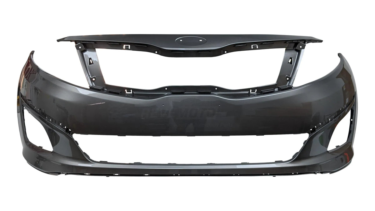 Primed Front Bumper Cover For 2014-2015 Kia Optima - USA Built, CAPA Certified