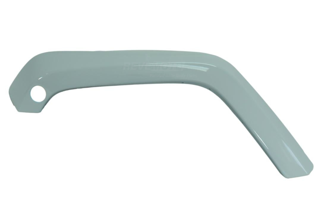 Painted Front Fender Flare for 2018 Jeep Wrangler JK (Driver-Side) Bright White (PW7) 5KC87TZZAJ CH1268108