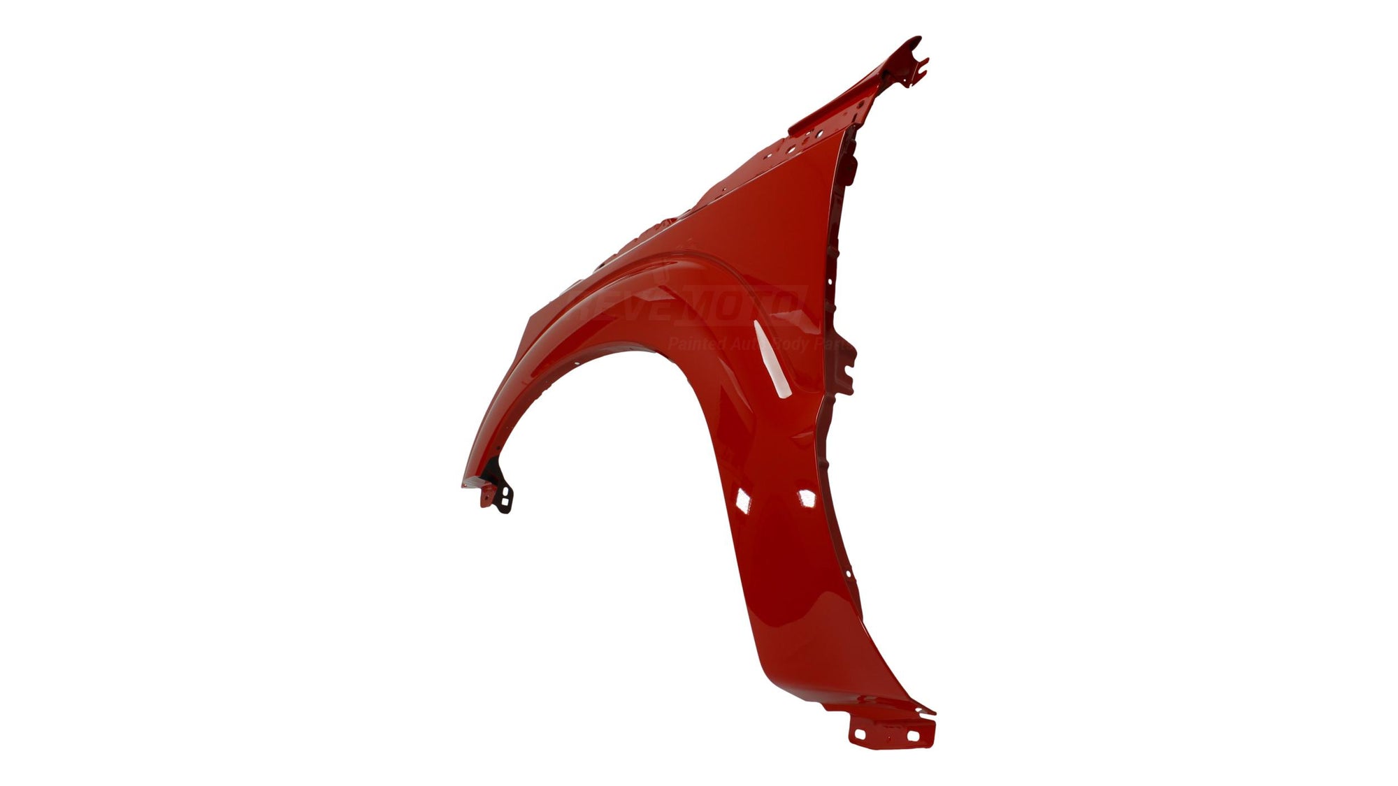 2011-2016 Ford F450 Fender Painted Left Driver-Side Vermilion Red (E4) BC3Z16006B FO1240286