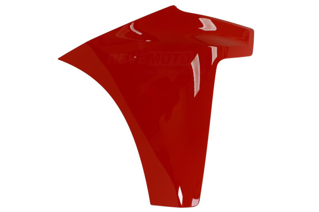 2019-2022 Chevrolet Silverado Front Bumper End Cap Extension Painted (Passenger-Side | US Built) Pull Me Over Red (WA130X) 84658018_GM1017110