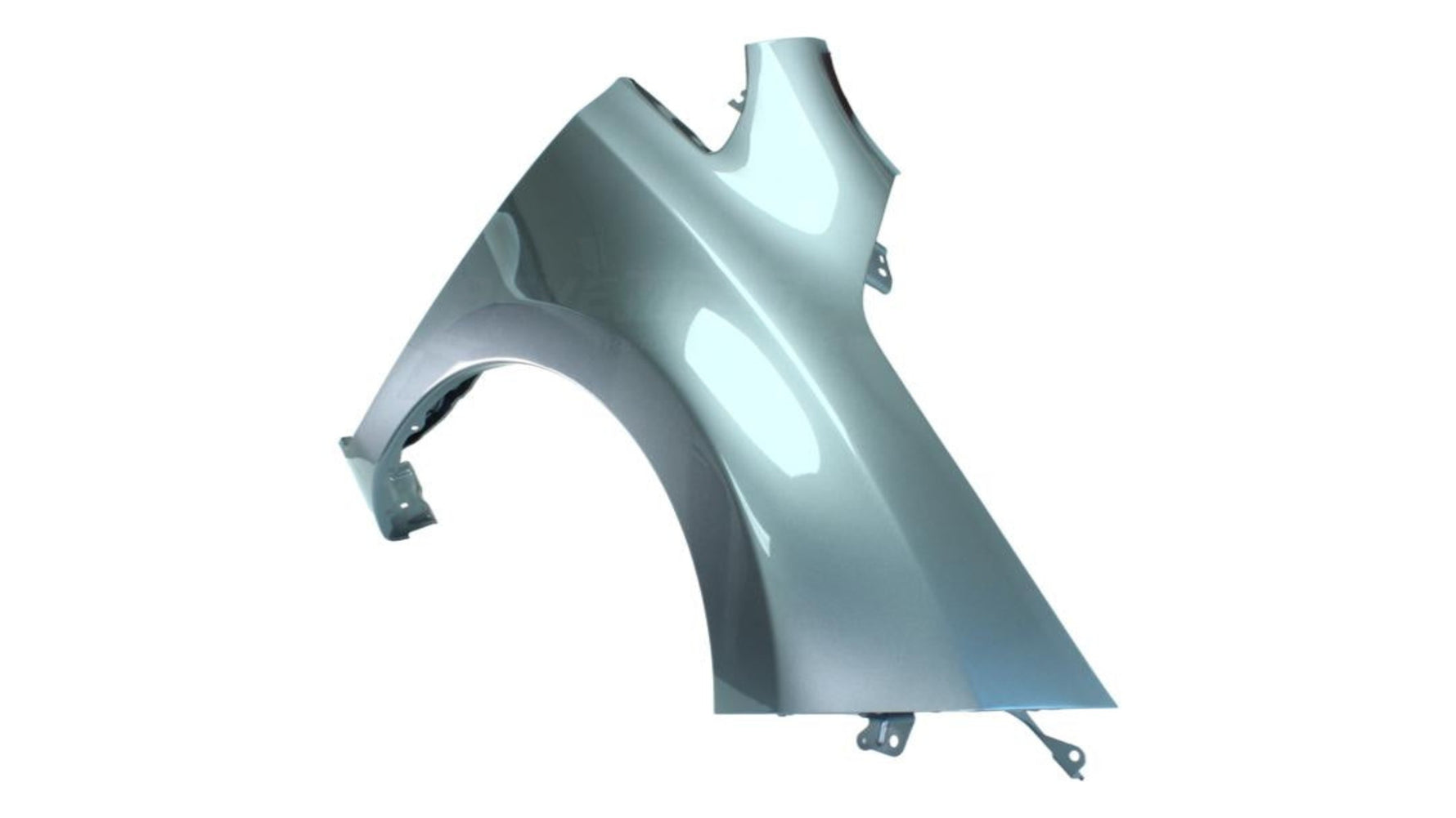 2013-2017 Nissan Leaf Fender Painted Gun Metallic (KAD) Right, Passenger-Side 631003NF0A Side