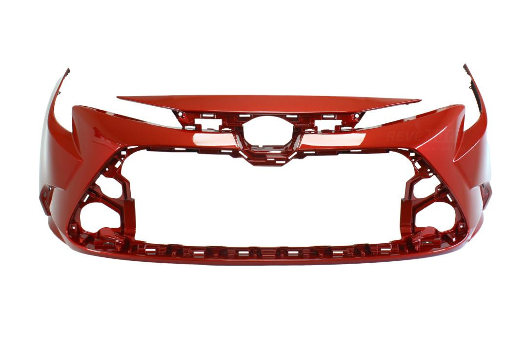 2020-2024 Toyota Corolla Front Bumper Painted (LE/XLE | Japan Built) Barcelona Red Mica Metallic (3R3) 52119F2941 TO1000464