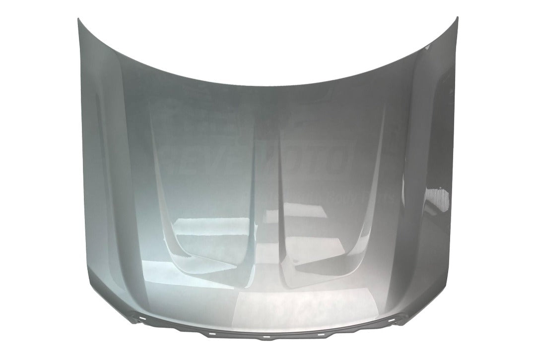 Painted Hood for 2009-2014 Ford F150 Ingot Silver Metallic (UX) 9L3Z16612A ReveMoto Painted Auto Body Parts Replacement