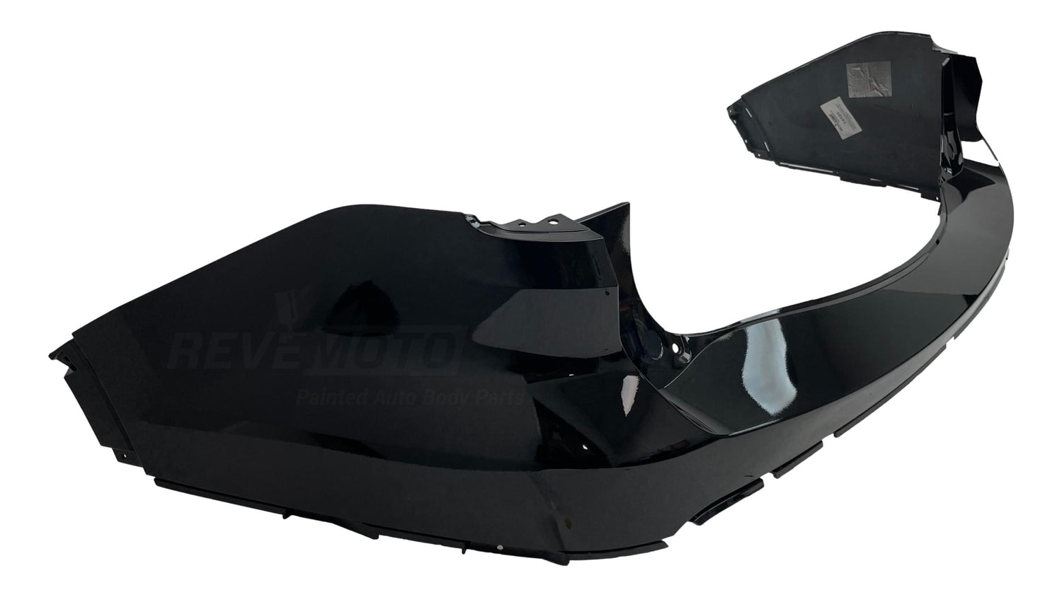 24585 - 2016-2017 Ford Explorer Rear Bumper Painted Absolute Black (G1) FB5Z17K835ADPTM 