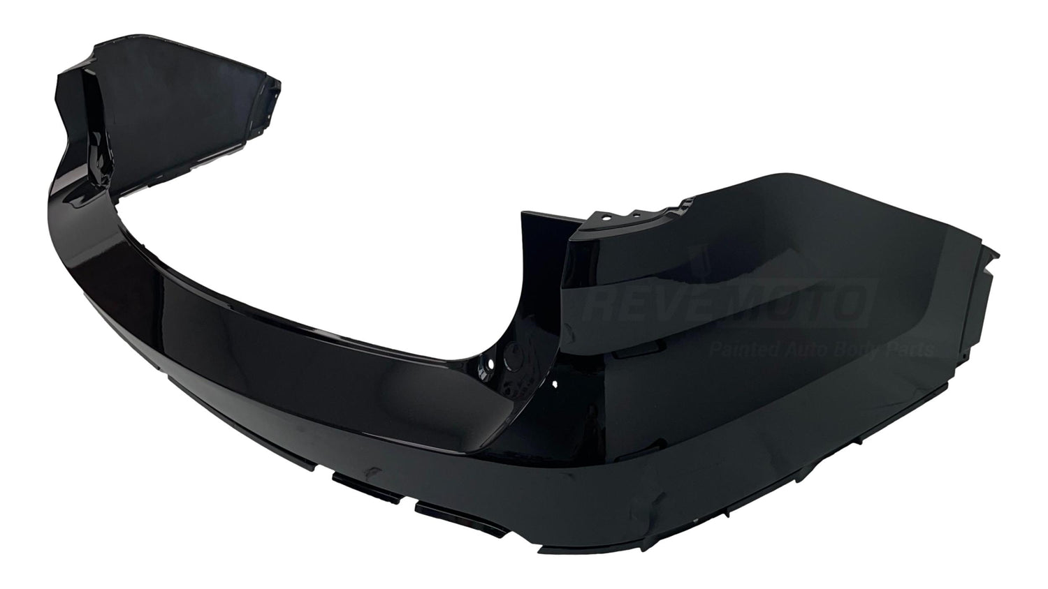 24585 - 2016-2017 Ford Explorer Rear Bumper Painted Absolute Black (G1) FB5Z17K835ADPTM 