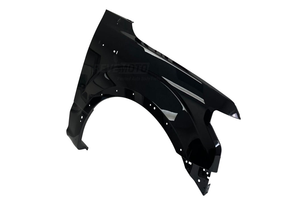 24597 - 2015-2020 Ford F150 Fender Painted (Right Passenger-Side) Agate Black Metallic (UM) JL3Z16005B ReveMoto Painted Auto Parts Replacement