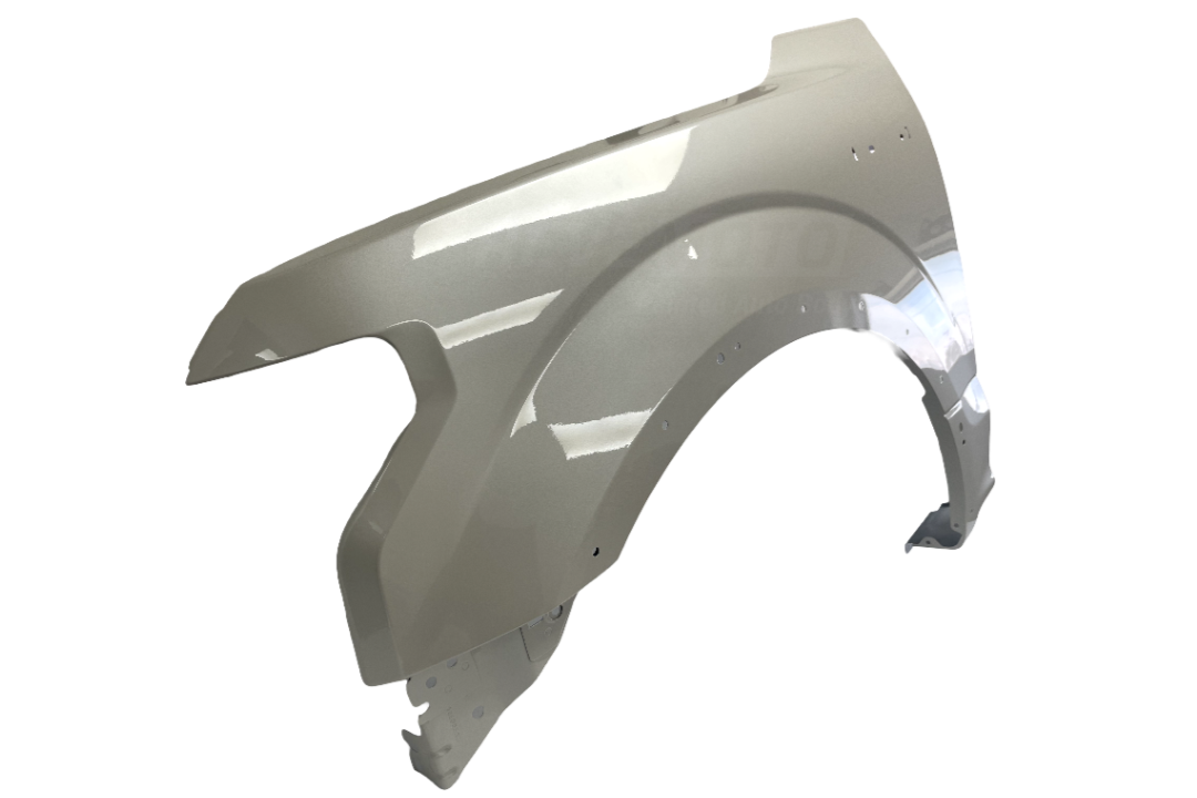 24730A - 2015-2020 Ford F150 Fender Painted White Platinum Pearl (UG) JL3Z16006B FL3Z16006B VL3Z16006C FO1240299 ReveMoto Painted Auto Parts Replacement