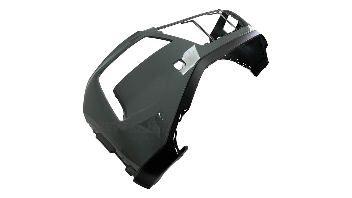 2021-2023 Nissan Rogue Front Bumper Painted (USA Built; S/SV Models) Gray Pearl (KBY) 620226RR0H NI1000335 ReveMoto Painted Auto Parts Replacement