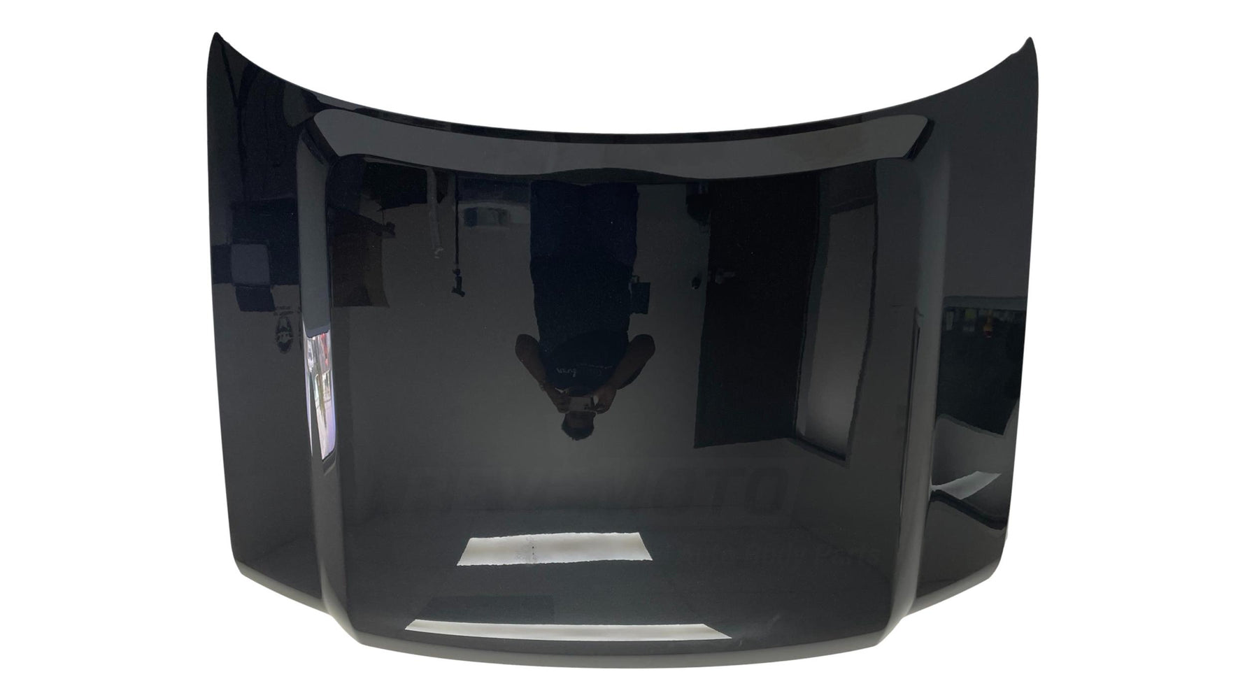 24901 - 2007-2017 Ford Expedition Hood Painted Tuxedo Black Metallic (UH)