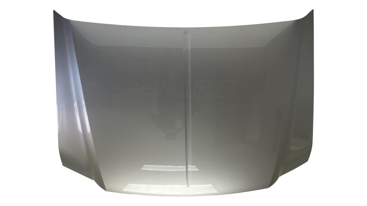 24968 - 2000-2007 Ford F550 Hood Painted Silver Metallic (YN) 4C3Z16612AA FO1230206/FO1230190