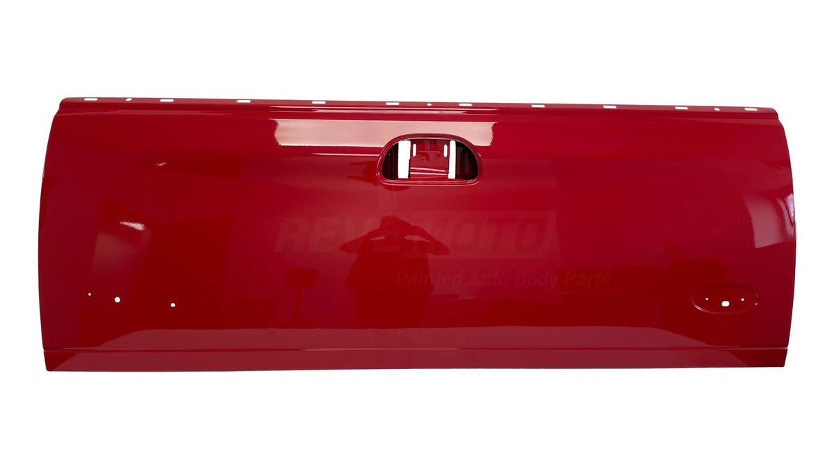 24974 - 2000-2007 Ford F350 Tailgate Painted Styleside Vermilion Red (E4) F65Z9940700AX FO1900113