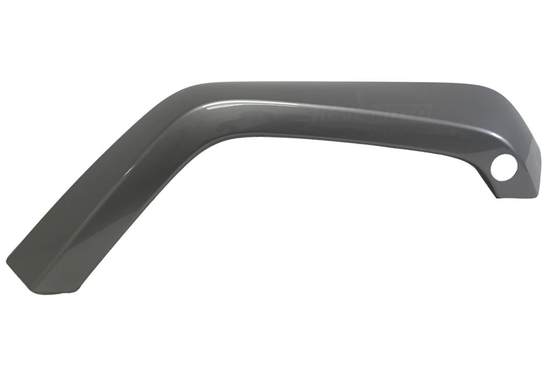 Painted Front Fender Flare for 2007-2018 Jeep Wrangler ( Aftermarket | Passenger-Side) Billet Metallic (PSC) 5KC86TZZAJ