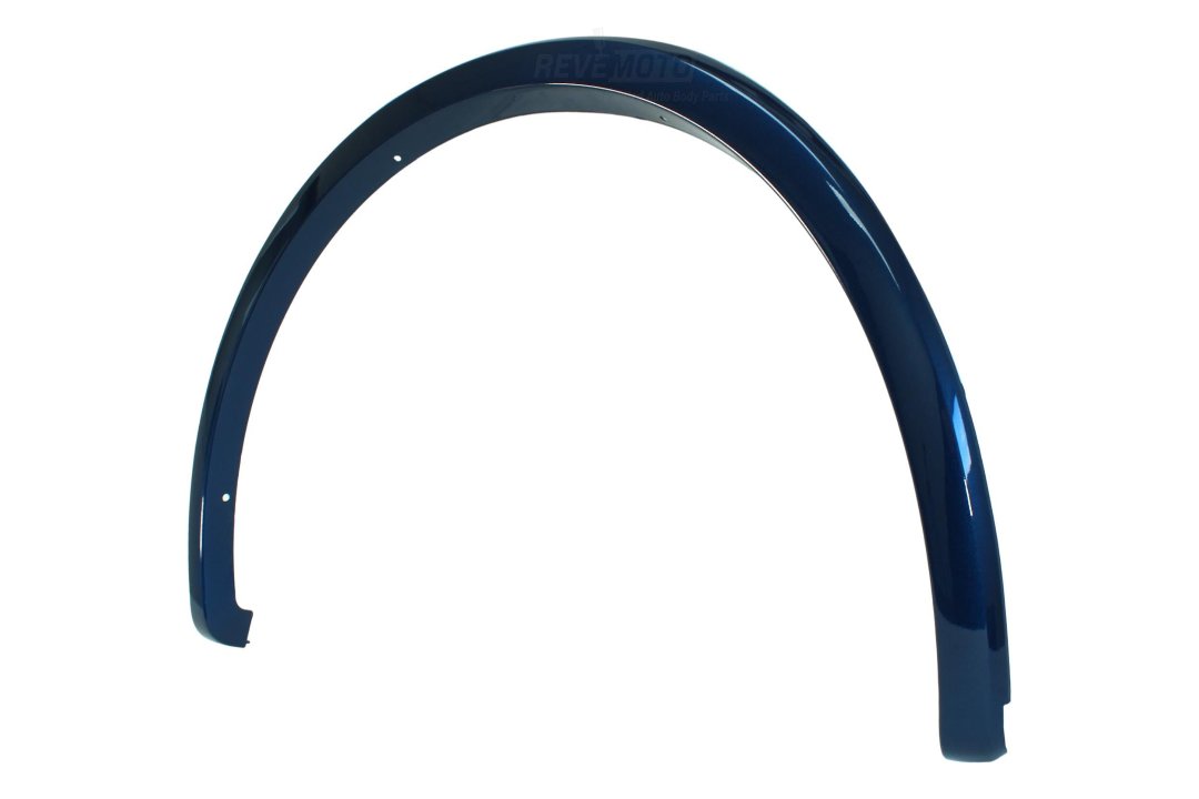 25109 Painted Rear Fender Flare for 2015-2020 Ford F150 (OEM) Right, Passenger-Side Blue Lightning Metallic (N6) FL3Z9929164BA FO1791120 ReveMoto Painted Auto Body Parts Replacement