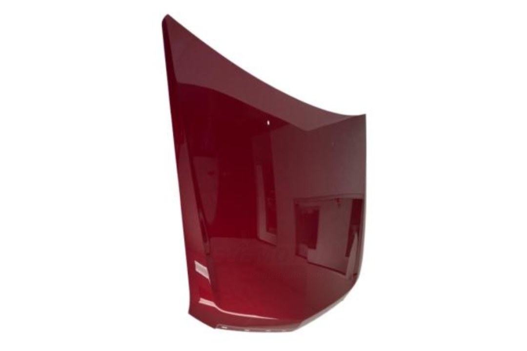 25128 - 2008-2014 Cadillac CTS Hood Painted Crystal Claret Tintcoat (WA505Q) 19354897/22789395/19417144