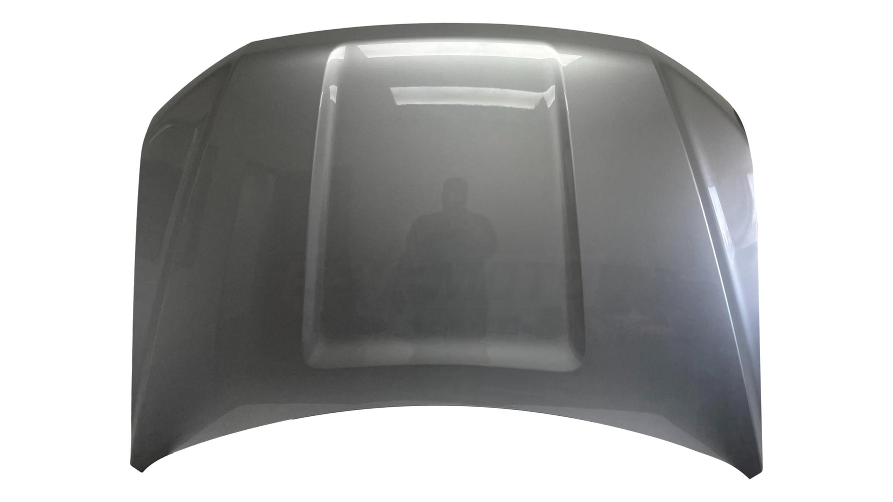 25141 - 2018-2023 Ford Expedition Hood Painted Iconic Silver Metallic (JS) OEMJL1Z16612A