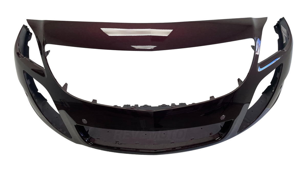 25315 - 2015-2017 Buick Regal Front Bumper Painted Edible Berries Metallic (WA409B) 13399053 GM1000951 ReveMoto Painted Auto Parts Replacement