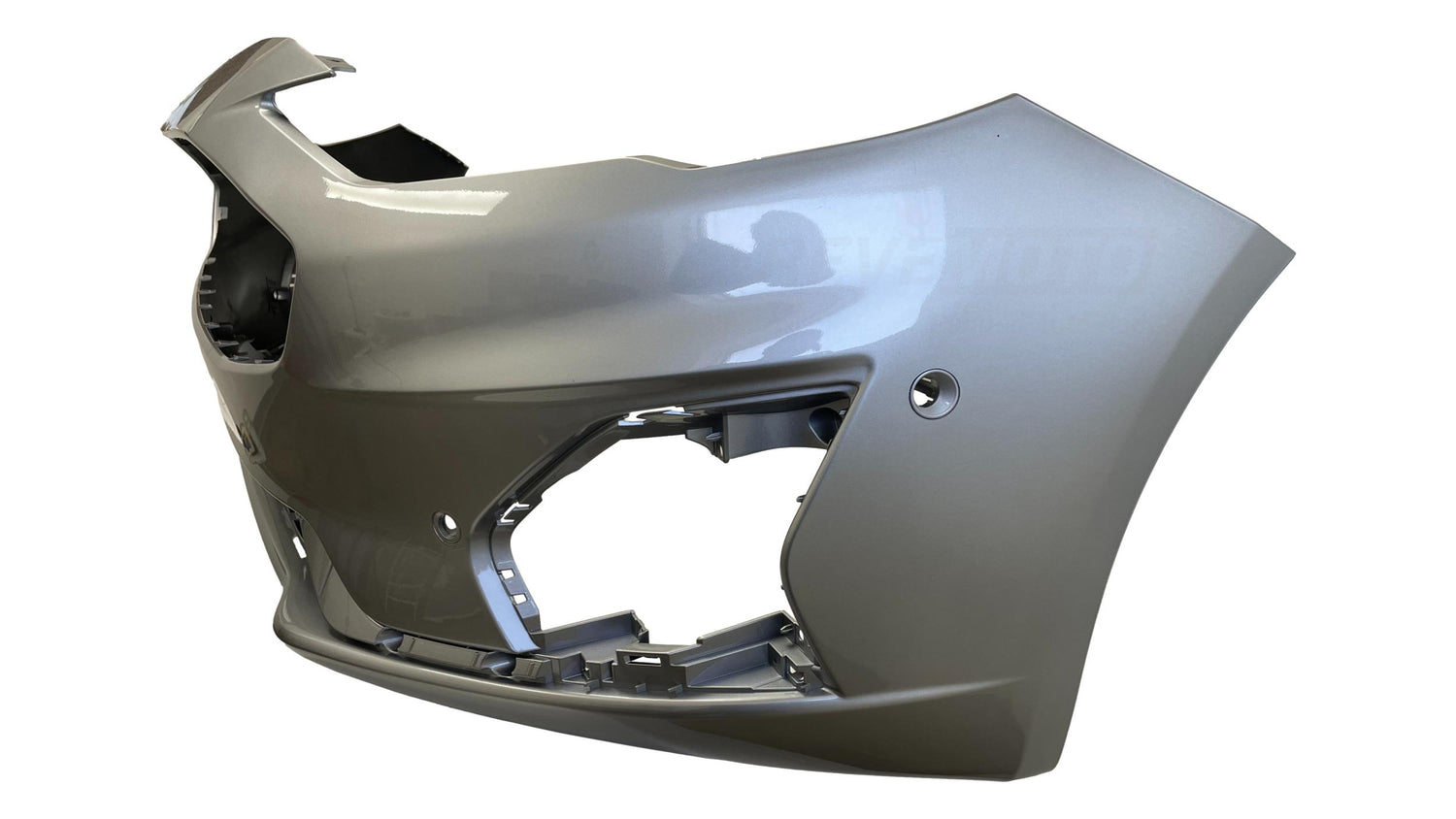 25332 - 2019-2020 Ford Fusion Front Bumper Painted (wo Tow Hook Holes) Iconic Silver Metallic (JS)¬†KS7Z17D957SAPTM FO1000758