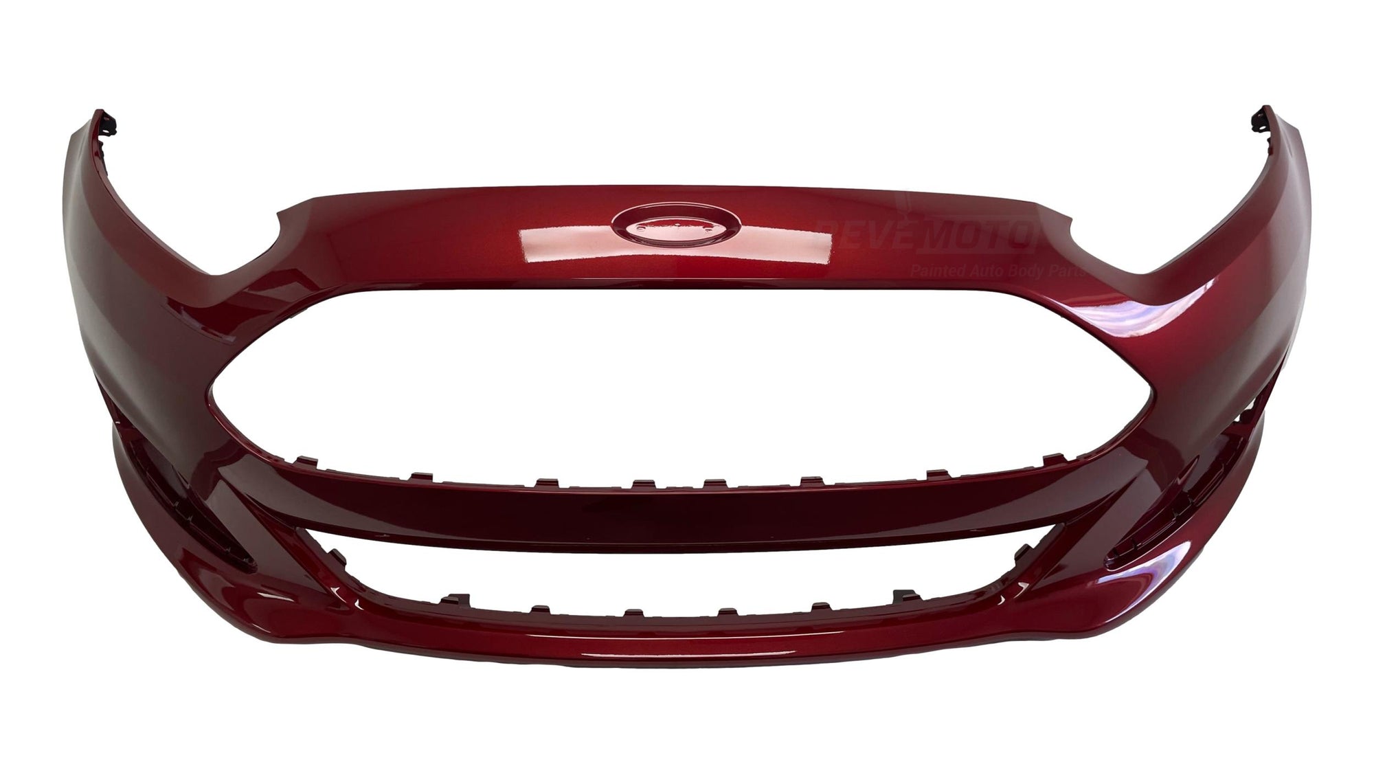 2014-2019 Ford Fiesta Front Bumper Painted Hatchback Sedan WITHOUT Rocker Molding Kit Ruby Red Metallic (RR) D2BZ17757AB FO1000693