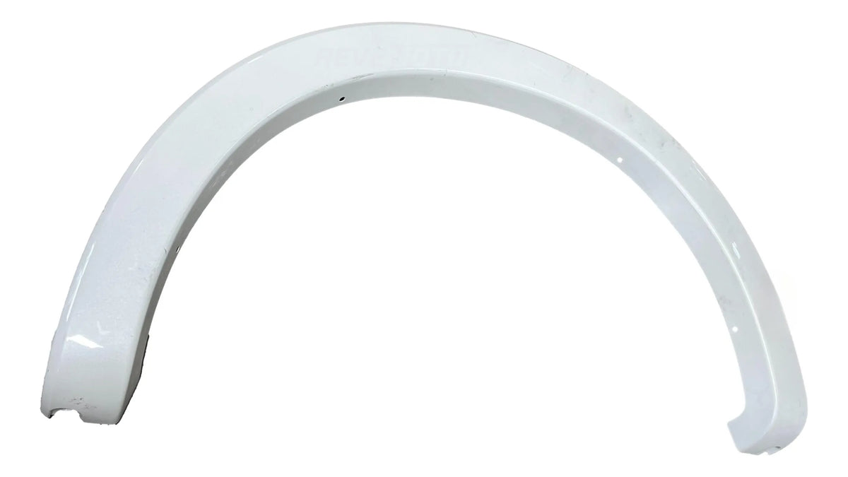 25385A - Painted Rear Fender Flare for 2017-2022 Ford F250 (Right, Passenger-Side) Star White Pearl (AZ) HC3Z9929164BA ReveMoto Painted Auto Parts Replacement