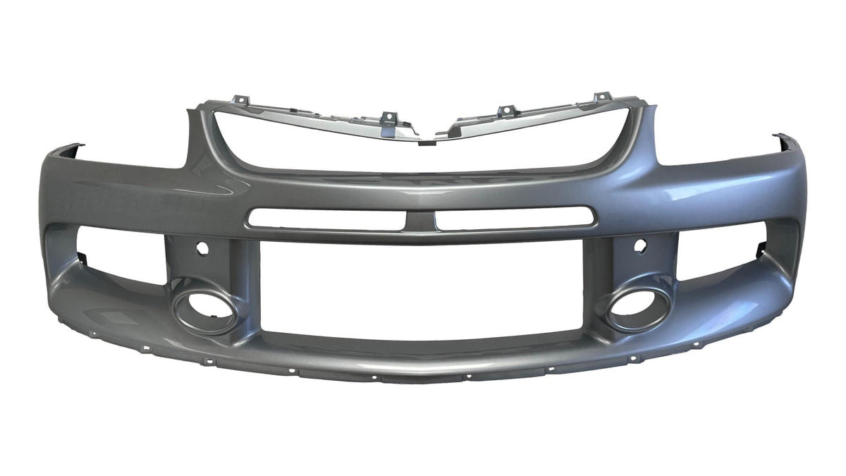 25487 - 2006 Mitsubishi Lancer Evolution Front Bumper Painted Cool Silver Metallic (A31) 6400B000