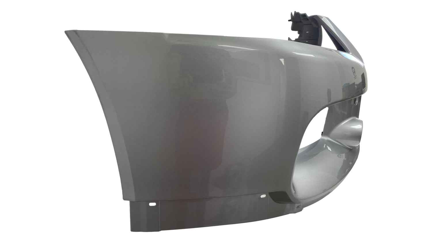 25487 - 2006 Mitsubishi Lancer Evolution Front Bumper Painted Cool Silver Metallic (A31) 6400B000