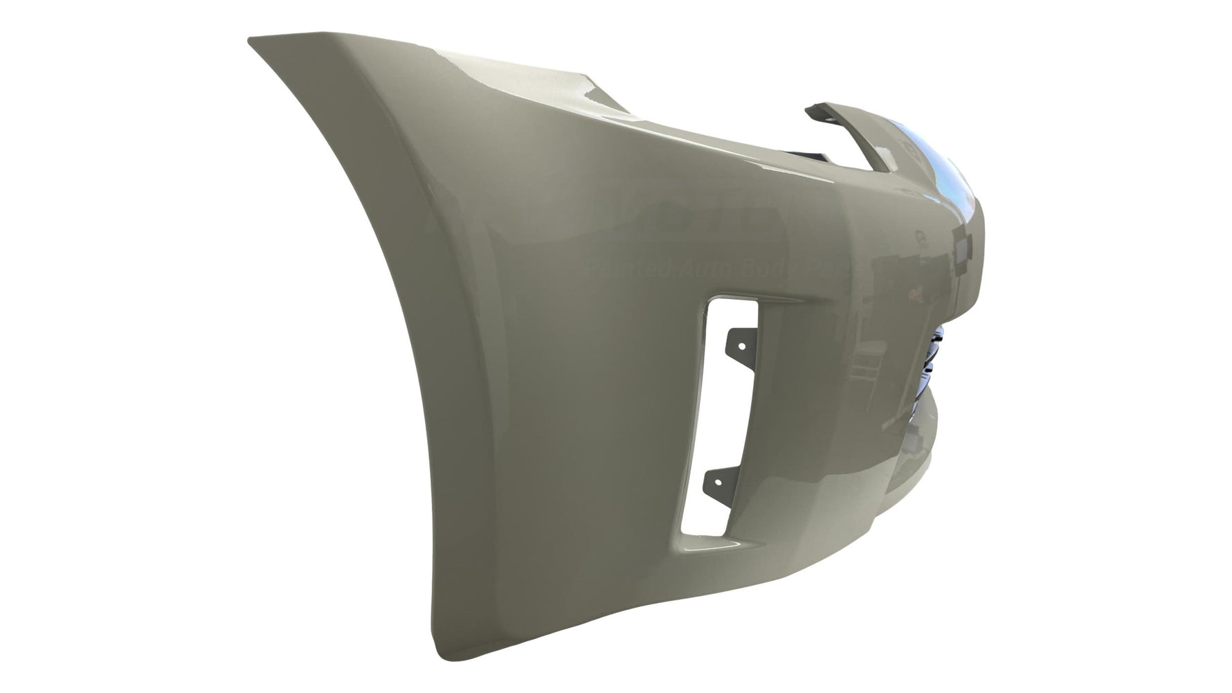 25627 - 2006-2009 Nissan 350Z Front Bumper Painted (w/o Nismo) Glacier Pearl (QX1) FBM22CF40H NI1000234