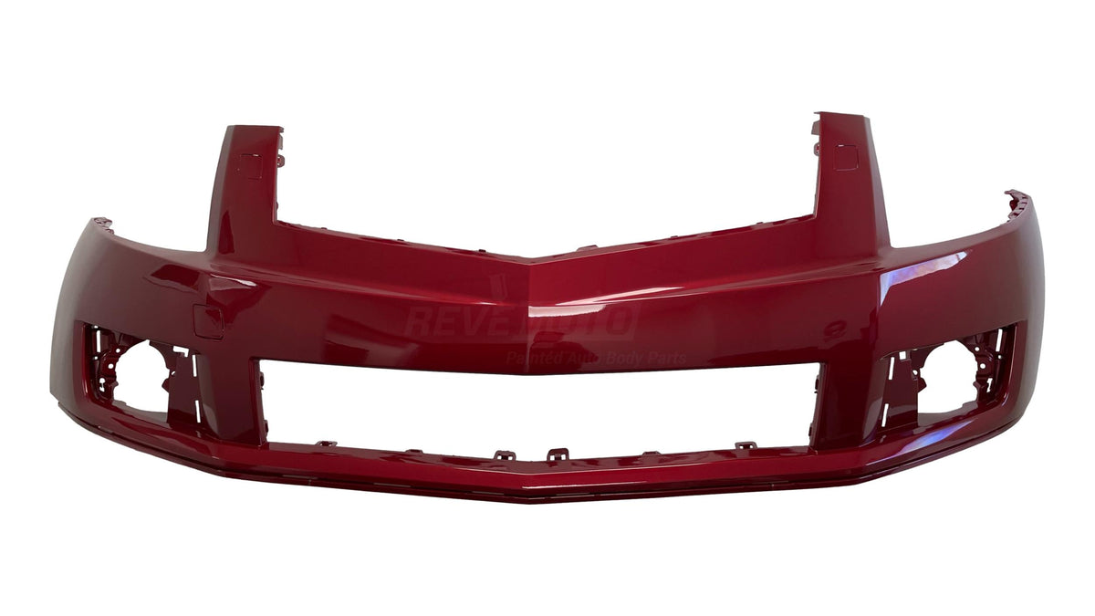 25652 - 2013-2016 Cadillac SRX Front Bumper Painted Crystal Claret Tintcoat (WA505Q) 22762884 GM1000967