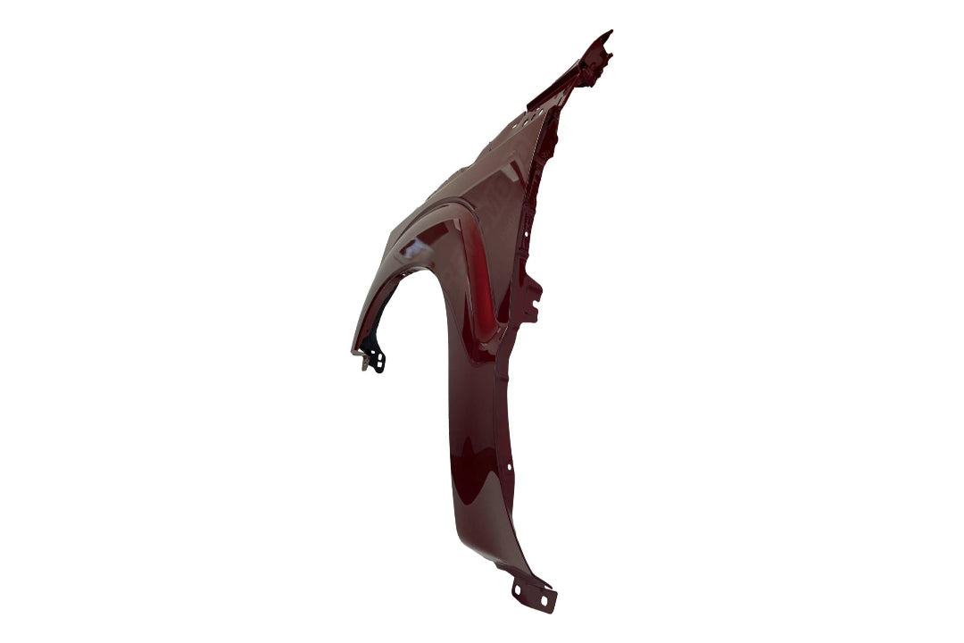 25654 Painted Fender for 2011-2016 Ford F350 Left, Driver-Side WITHOUT Molding Holes Ruby Red Metallic (RR) BC3Z16006A FO1240284 ReveMoto Painted Auto Parts Replacement